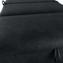 Ver imagem 3 de Sofá Cama Dominion 2 Lugares Reclinável 113cm Preto