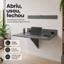 Ver imagem 5 de Mesa Suspensa Dobrável 80x50cm MDF 15mm - Pocket Acqua