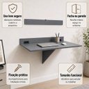 Ver imagem 4 de Mesa Suspensa Dobrável 80x50cm MDF 15mm - Pocket Acqua