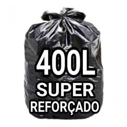 Sacos de Lixo 400 Litros Super Reforçado 50 Un Fabricante - 1