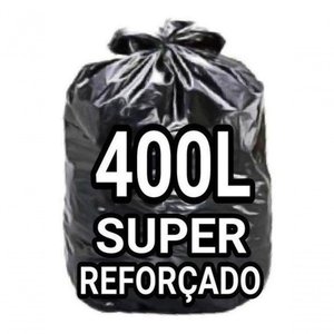 Sacos de Lixo 400 Litros Super Reforçado 50 Un Fabricante
