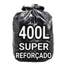 Sacos de Lixo 400 Litros Super Reforçado 50 Un Fabricante - 1