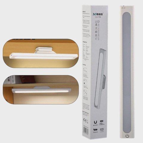 Luminaria Led Recarregável Barra Usb Quarto Cozinha para Escritório Q-2070