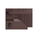 Ver imagem 1 de Fechadura Karli Corten Linha Premium Residence Pado