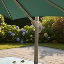 Ver imagem 7 de Ombrelone Guarda Sol Premium Aluminio Verde 3x3m C/ Base de 120l