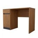 Ver imagem 3 de Mesa Escrivaninha Loft 1 Porta 1 Gaveta Amêndola Touch/grafito - Panorama Móveis