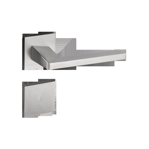 Fechadura Karli Cromo Acetinado Interna Cromado/Corten Pado