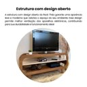 Ver mais imagens de Conjunto Sala de Estar Mesa de Apoio e Rack Theo