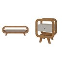 Ver imagem 2 de Conjunto Sala de Estar Mesa de Apoio e Rack Theo