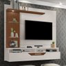 Painel Tv Zeus Off White/canela - Carmolar - 5