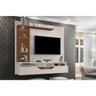 Painel Tv Zeus Off White/canela - Carmolar - 1