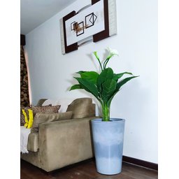 Copo de Leite Decoração Realista + Vaso Decorativo - 3