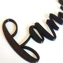 Ver imagem 3 de Adorno De Parede Família - Palavra Decorativa, Quadro, lettering - Toque 3D:Preto