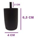 Ver imagem 2 de Kit com 6 Pés para Cama Box ou Baú Solteiro P63 Marrom