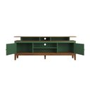Ver imagem 3 de Rack para TV 75 Polegadas Madeira Maciça 2 Portas Rústico 185,7cm Verde - Apaixone & Decore