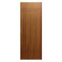 Ver imagem 1 de Porta de Madeira Semi-Oca Belíssima 9 Rodam Padrão Imbuia - 2.10 (A) X 0.72 (L)