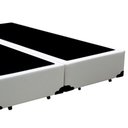 Ver imagem 4 de Cama Box Queen Bipartido Sintético Mega Cama Branco 158x198x42cm