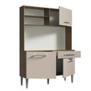 Ver imagem 5 de Kit Cozinha Compacta 120cm Rustic/crema Life Madesa