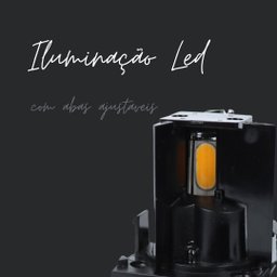Mini Arandela Led Preta 3w 2 Fachos 3k 270lm Ip66 Bivolt - 3