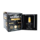 Ver imagem 2 de Mini Arandela Led Preta 3w 2 Fachos 3k 270lm Ip66 Bivolt