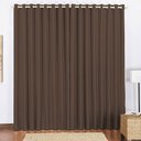 Ver imagem 1 de Cortina Blackout 2,00m X 1,70m Tabaco Tecido Blackout Corta Luz Sala Quarto Nova