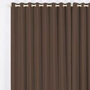 Ver imagem 2 de Cortina Blackout 2,00m X 1,70m Tabaco Tecido Blackout Corta Luz Sala Quarto Nova