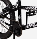 Ver imagem 4 de Bicicleta Aro 20 Bmx Infantil Flay Aro Aero Freio V-brake Menino 6, 7, 8, 9, 10 + Anos - Preto