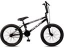 Ver imagem 2 de Bicicleta Aro 20 Bmx Infantil Flay Aro Aero Freio V-brake Menino 6, 7, 8, 9, 10 + Anos - Preto