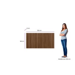 Cabeceira Ripado Modular 3 Caixas Ubatuba Cama Solteirão e Viúva Linea Brasil - 7