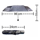 Ver imagem 3 de Kit 5 Guarda Chuva Sombrinha Manual Reforçado Cabe na Bolsa