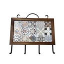 Ver imagem 2 de Porta Canecas Xicaras Parede Colonial G com 4 Canecas 50 Ml Utensilios do Chef