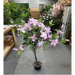 Planta Artificial Clematis Real Toque Árvore com 1.40m - 7