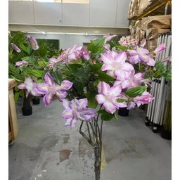 Planta Artificial Clematis Real Toque Árvore com 1.40m - 3