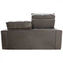 Ver imagem 6 de Sofá para Sala Reclinavel Estofado Price 180cm Veludo Castor