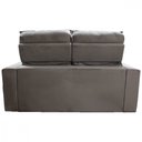 Ver imagem 7 de Sofá para Sala Reclinavel Estofado Price 180cm Veludo Castor