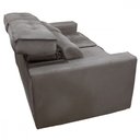 Ver imagem 2 de Sofá para Sala Reclinavel Estofado Price 180cm Veludo Castor