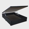 Cama Box Baú Casal Industrial AColchões Preto 41x138x188 - 1