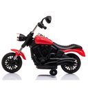 Ver imagem 5 de Mini Moto Elétrica Infantil Triciclo Motorizado Criança Harley-davidson - Vermelha