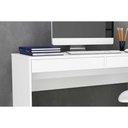 Ver imagem 3 de Mesa de Computador Solteiro Msm 439 C/ 2 Gavetas Branco - Movelbento