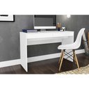Ver imagem 1 de Mesa de Computador Solteiro Msm 439 C/ 2 Gavetas Branco - Movelbento