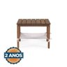 Conjunto Jardim Banco e Mesa Auxiliar Madeira Maciça Gurupi CabeCasa MadeiraOriginals - 14