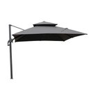 Ver imagem 2 de Ombrelone Lateral Tulum Rivatti 300 Cm em Aluminio com Base Cruz Capa Poliéster Grafite