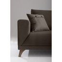 Ver imagem 2 de Sofa 4 Lugares com Pes em Imbuia Manchester