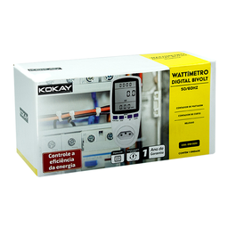 Wimetro Digital Medidor Consumo Energia 60mhz 110v 15a/220v 10a Bivolt - 3