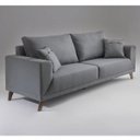 Ver imagem 1 de Sofa 3 Lugares Pes em Imbuia Manchester
