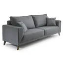 Ver imagem 2 de Sofa 3 Lugares Pes em Imbuia Manchester