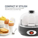Ver imagem 2 de Elite Gourmet Cozedor de Ovos Rápido 7 Ovos com Timer e Desligamento Automático