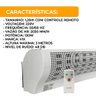 Cortina de Ar 1,20 com Controle Remoto Vix 220v Único - 4