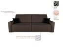 Ver imagem 2 de Sofa 4 Lugares Retratil e Reclinavel 250cm Veludo Romano