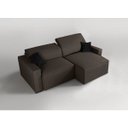 Ver imagem 4 de Sofa 4 Lugares Retratil e Reclinavel 250cm Veludo Romano